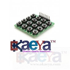 OkaeYa 4x4 Matrix Keyboard Module with 16 buttons - Expanded development application modules